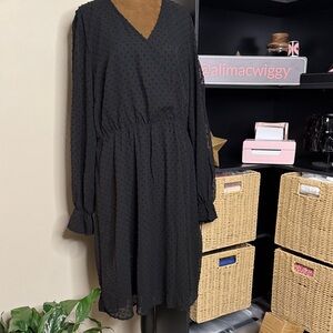 Elegant Black Women's Dress
